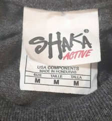 Shaka Active Mens Dark Gray Short Sleeve T Shirt Chumash Native Nation Size Med