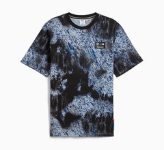 Puma BMW MMS Motorsport Color Splash All Over Print T-Shirt 630746 01 Men’s XXL