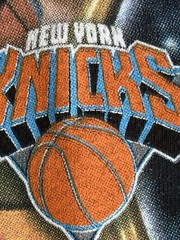 Vintage 1999 Pro Player NBA Finals NY Knicks San Antonio Spurs Tee Sz. 2X Black
