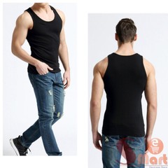 3 PC Mens 100% Cotton Tank Top A-Shirt Wife Beater Undershirt Workout Shirt