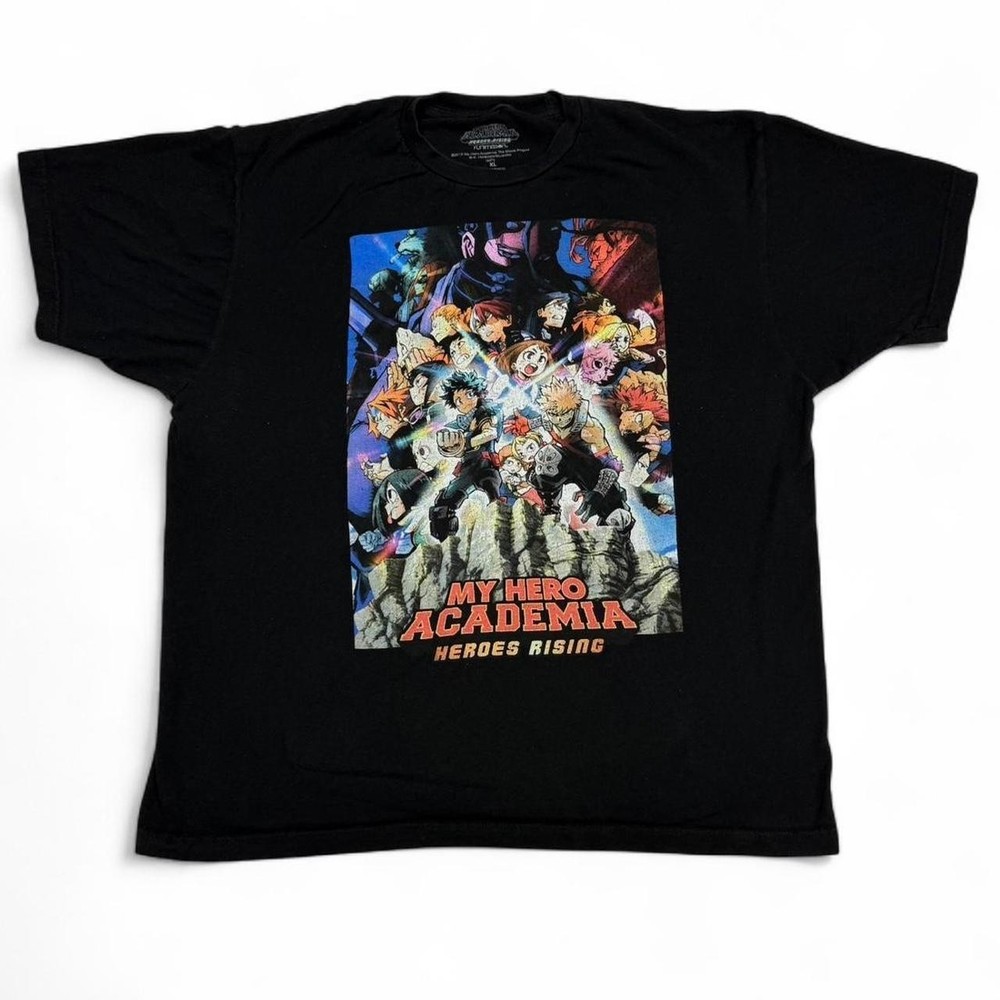 My Hero Academia Heroes Rising T Shirt XL Anime Graphic Tee