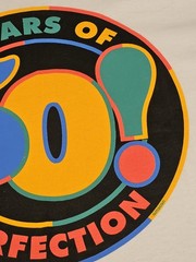 Vtg 90s Fruit of the Loom 50 Years Of Perfection T Shirt XL Single Stitch USA