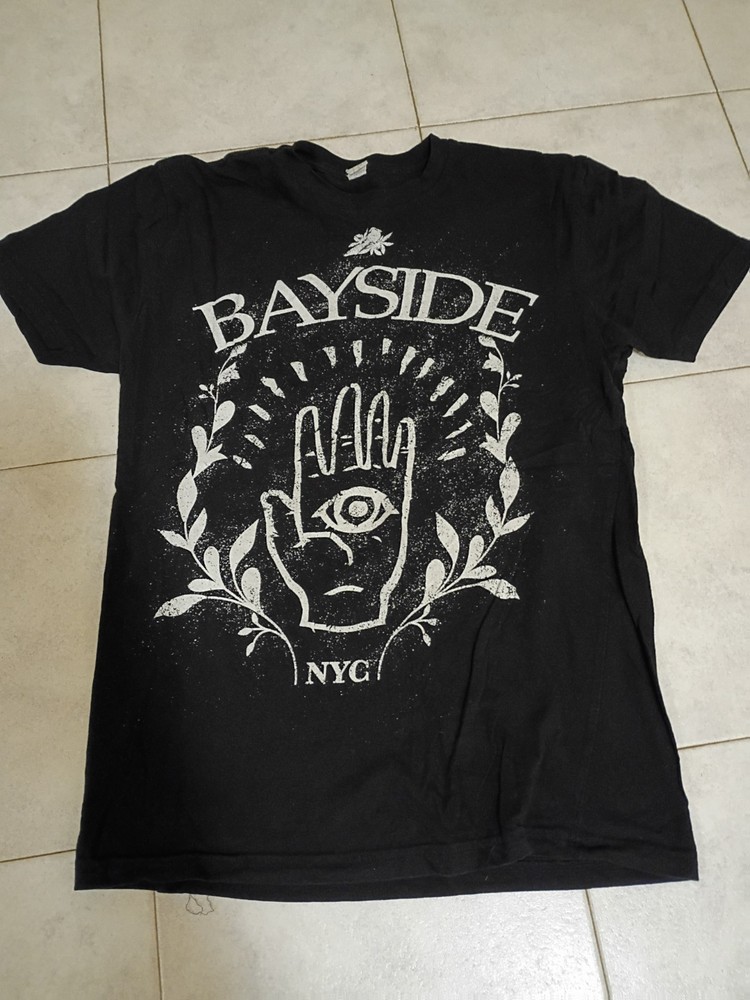 Bayside Authentic Band Shirt NYC Emo Punk Hopless Records Size Medium