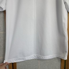 NASA T-shirt Mens Size Large White Space Circle Logo Woof Machi Jersey Retro
