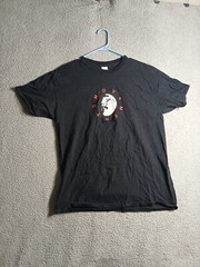 Men’s Tee Cotton Short Sleeve Crew Neck Plain T-Shirt Drowning In The Dark