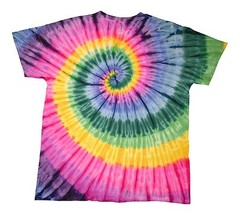 *New* 2XL – Sm Handmade Tie Dye, Classic Rainbow, Crew or V-Neck