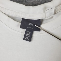The Discovery Channel X H&M Shirt Mens Extra Large White Crew Neck Short Sleeve