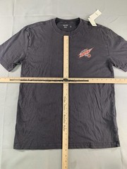 Hollister Mountain Dew Code Red Shirt Mens Medium Black Graphic Tee Boxy Fit on