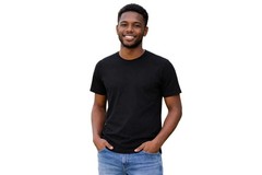 100% Cotton Premium Quality Blank T-Shirt Unisex Soft Style Tee S-XL BULK LOT