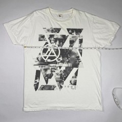 Linkin Park Angels Graphic T-Shirt White Large Bay Island Sportswear 2010