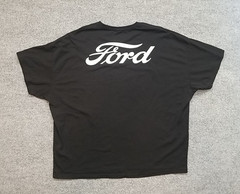 Asos Ford Men T-Shirt XL Black Front & Back Graphic Short Slv Crew Neck Cotton