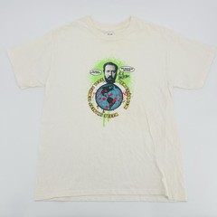 Tom Green World Standup Comedy Tour Shirt White Large Autographed Gildan