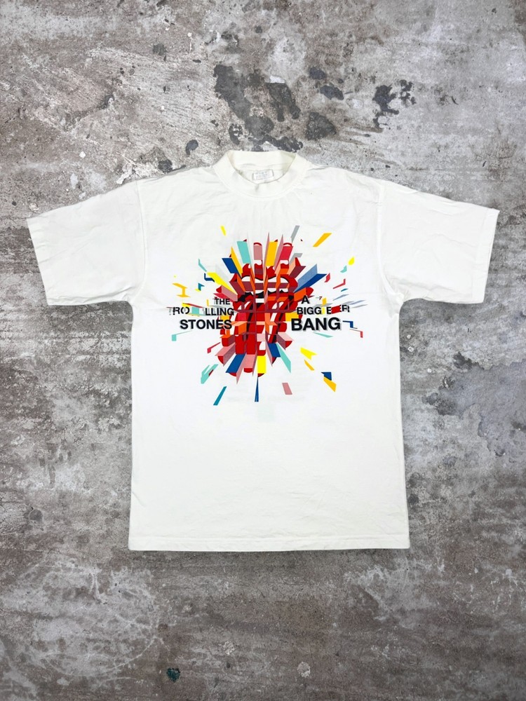2006 ROLLING STONES GEOMETRY ASYMMETRIC LOGO BIGGER BANG TEE