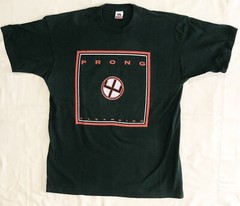90’s Prong Shirt Cleansing 1994 Tour Dates Size XL 2-sided