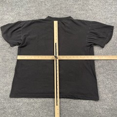 Vintage 90s Springhill Wild Wolf Autumn Art Shirt Large 22×22 Boxy Black