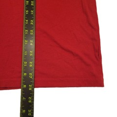 Vintage Oakley Graphic T Shirt Red Medium