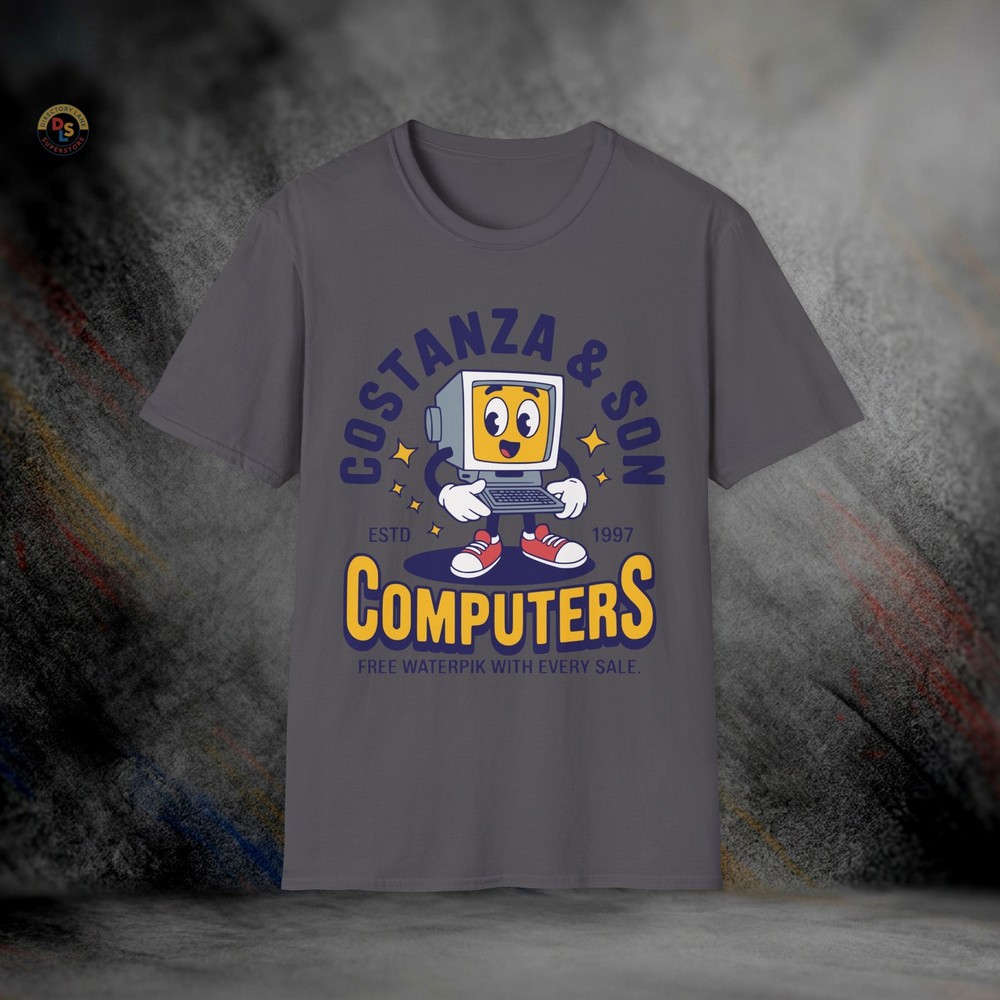 Costanza and Son Computers T-Shirt | Softstyle Tee