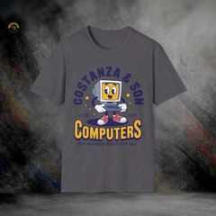 Costanza and Son Computers T-Shirt | Softstyle Tee