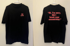 Vintage 1990s Pulp Fiction Did I Break Your Concentration Promo T Shirt S-5XL