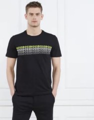 BOSS Athleisure Men’s Black Crew Neck Pullover Logo Graphic Sweatshirt XL