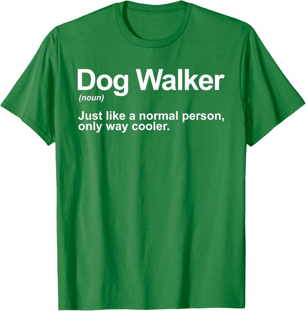 Funny Dog Walker Design Pet Walker Dog Walking Unisex T-Shirt