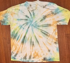Online Ceramics Tie Dye Find Heaven Everywhere Frog T Shirt XXL OOP Authentic
