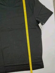 Goodthreads Men’s Short sleeve Crewneck Cotton T shirt. Black Color, Size M