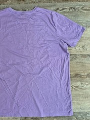 Polo Ralph Lauren Crew Neck Modern Classic-Fit Shirt Mens XL PURPLE GREEN PONY