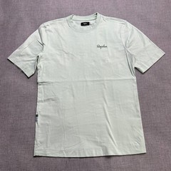 Rapha Logo T Shirt Mens XS Mint Green Short Sleeve Cotton Cycling Stretch