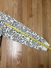 Keith Haring Black And White Pop Art All Over Print H & M Oversized Fit – Medium
