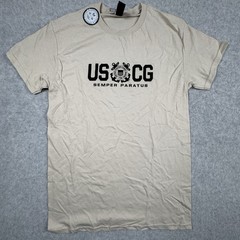 Coast Guard United States Coast Guard Semper Paratus USCG Military Tan XS