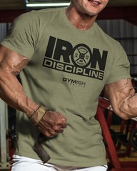 079. Iron Discipline Workout T-Shirt