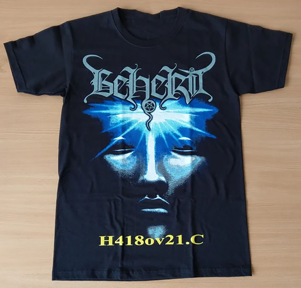 Collection BEHERIT Band Cotton Short Sleeve Gift For Fan All Size T-shirt TU220