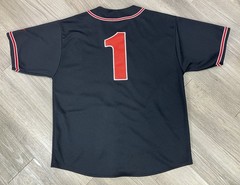 Vintage 90s The Sopranos Tony #1 Black Baseball Jersey Size XL HBO Exclusive