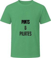 Pints and Pilates Drink And Exercise Funny Gift T Shirt