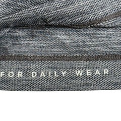 Mack Weldon Mens Medium Long Sleeve Crew Neck Shirt Heather Grey Performance