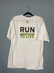 Bolder to Boulder 2007 T Shirt Sz XL White 5K Running Race Live to Run Colorado