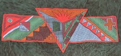 Vintage Southwestern Art T-Shirt Stone Acid Washed Green 90’s Adult Large