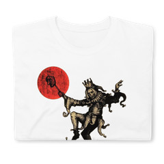 DANCE IN THE FACE OF DEATH, TAROT CARD, STREET TATTOO, PRINTED T-SHIRT