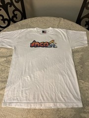 VTG 90s JNCO Jeans Flamehead Graphic T Shirt Made In USA XL Men’s