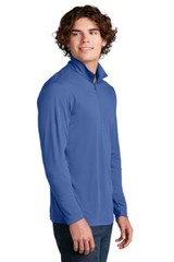 Sport-Tek ST357 Mens Long Sleeve Dri-Fit PosiCharge Competitor 1/4 Zip Pullover