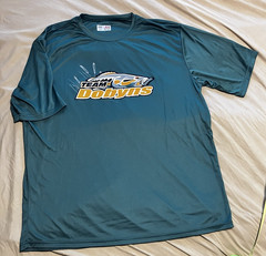 Team Dobyns Fishing XXL Breathable Synthetic Green T-Shirt FREE SHIPPING New