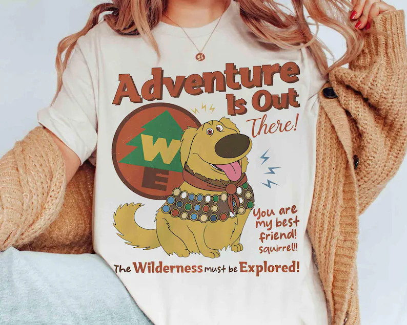 Disneyl Pixar Dug Dog Custom Russell T Shirt Unisex#1