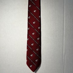 Washington State University Cougars Neck Tie Deep Red 53.5”L