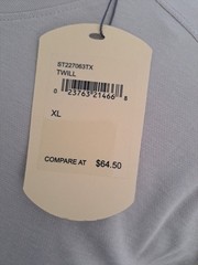 TOMMY BAHAMA TWILL MEN’S NEW T-SHIRT SIZE XL