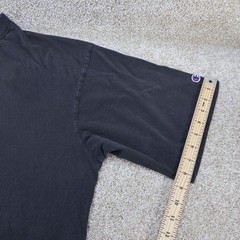 Champion Mens 3XLT Tall Graphic T-Shirt Black (see photo for flaw)