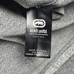 Ecko Unltd Shirt Mens 2XL Gray Marled Short Sleeve Logo Streetwear New With Tags