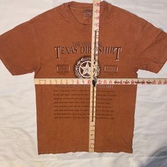The Original Texas Dirt Shirt Hand Dyed By Texas Dirt Souvenir Tshirt – M