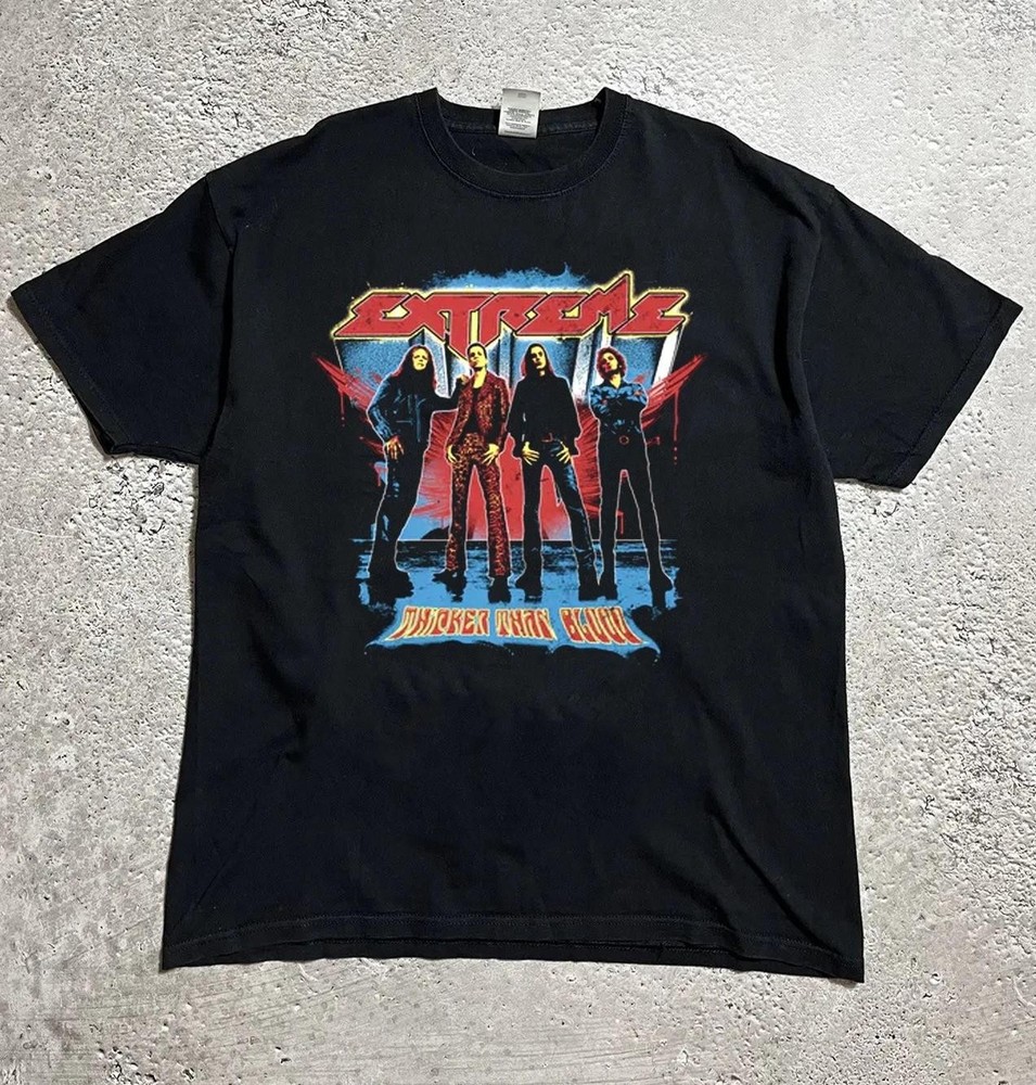Extreme Band Short Sleeve Cotton T Shirt Black Hot SHirt Gift New New