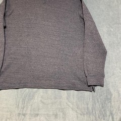 Lee Thermal Shirt Mens XL Charcoal Gray Thermal Waffle Knit Regular Fit Winter